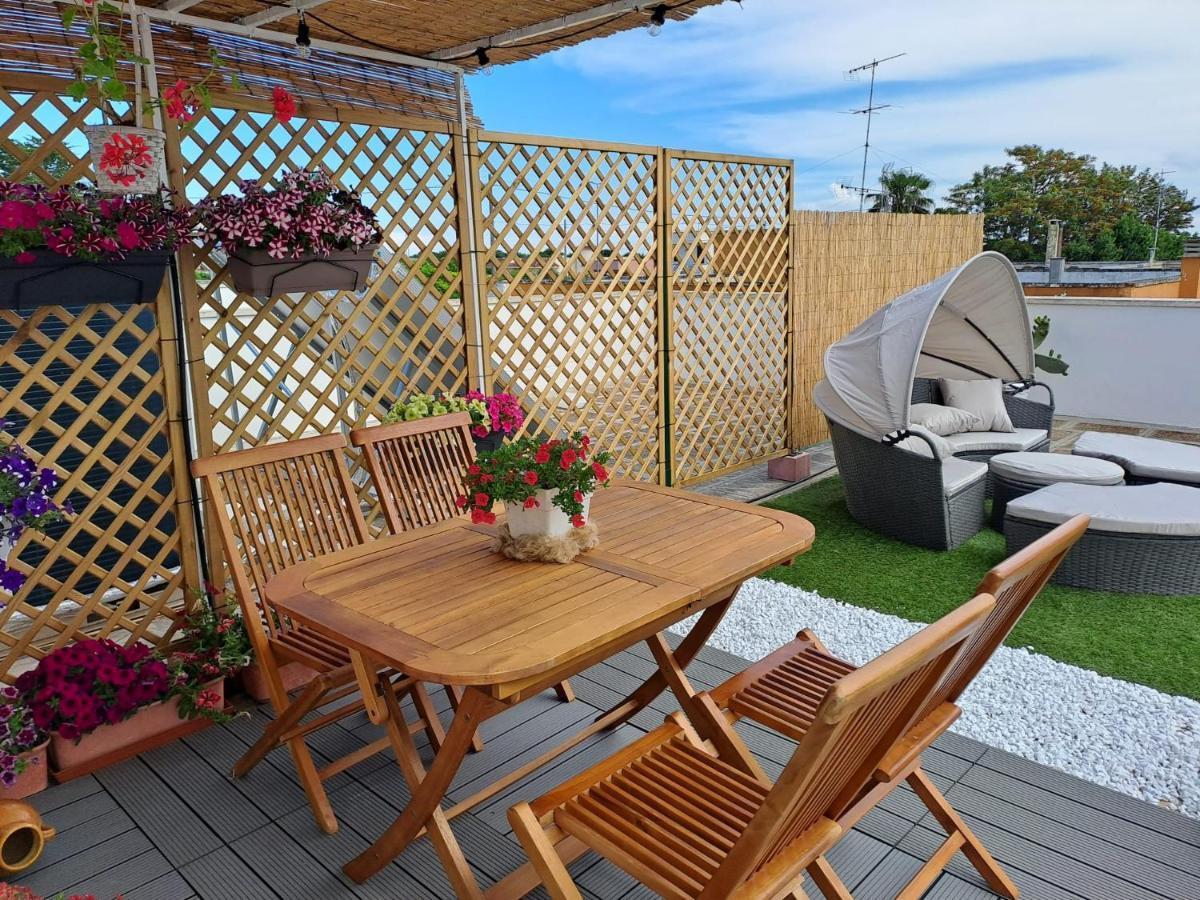 La Terrazza Di Zoe - Castromediano Villa Cavallino di Lecce Exterior foto